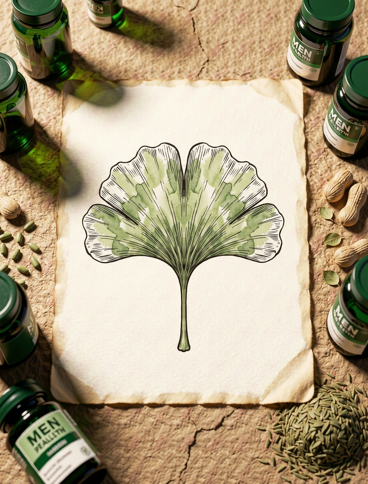 Vitamin Lelaki natural supplement specimen